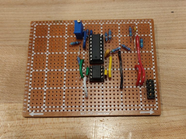 LMNC Stripboard CEM3340 Layout