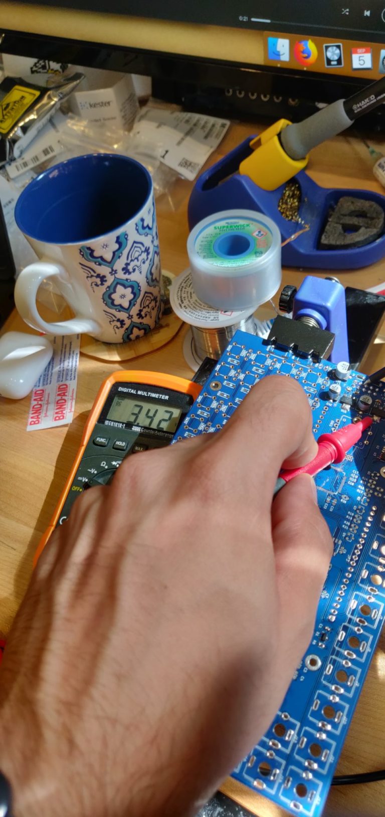 Testing with Multimeter