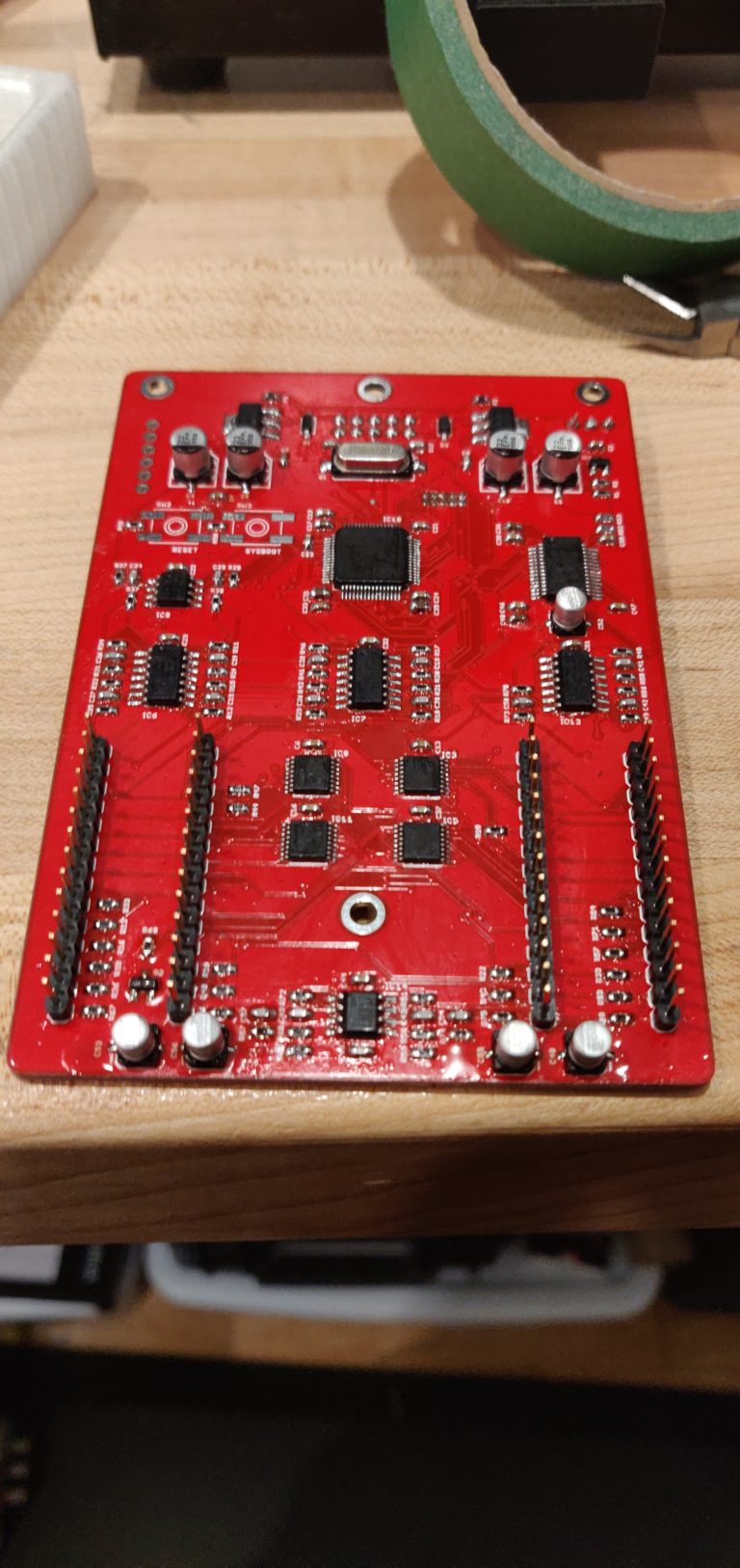 Main PCB complete