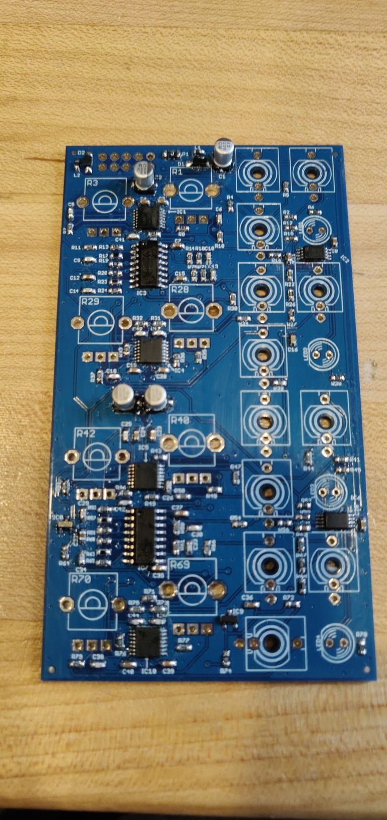 Populated Veils PCB