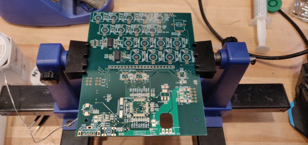 DIY Monome Teletype first ICs