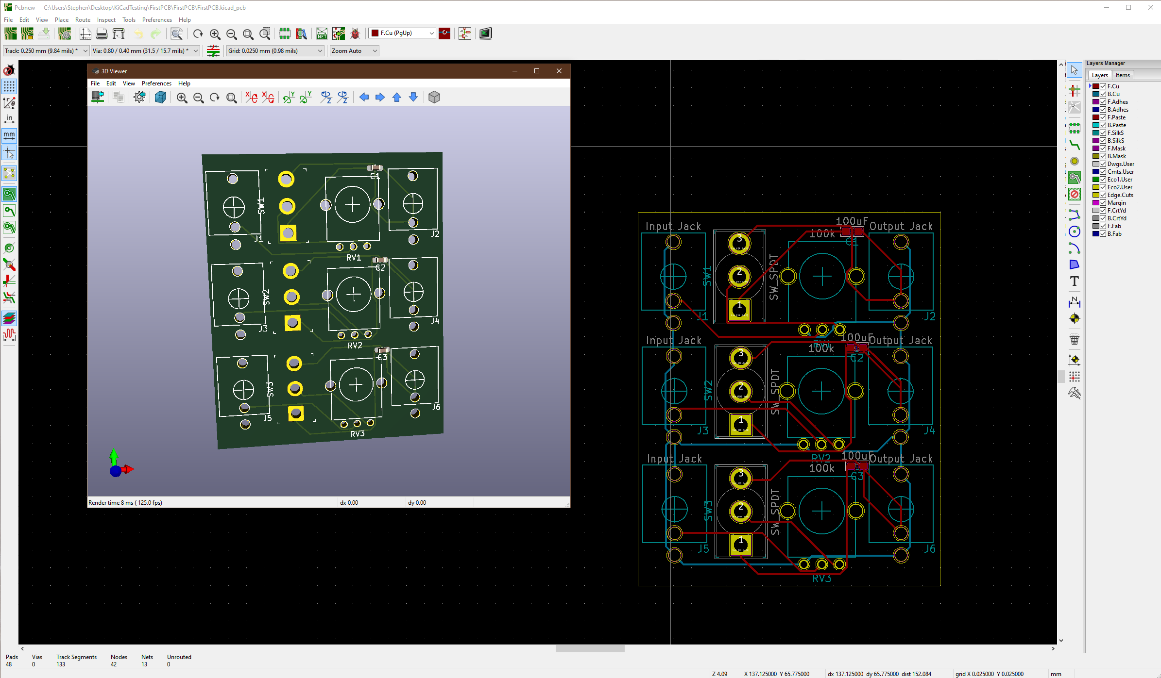 Read more about the article Bloggin’: Kicad for Eurorack