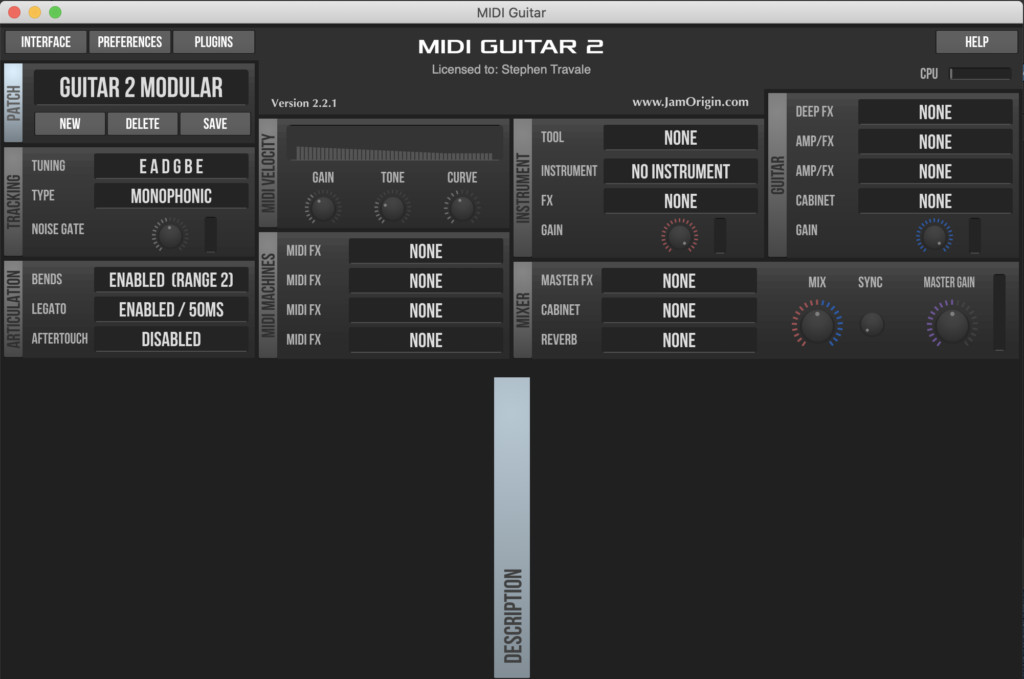 MIDI Guitar 2 Eurorack – Steve Travale - Sound Design