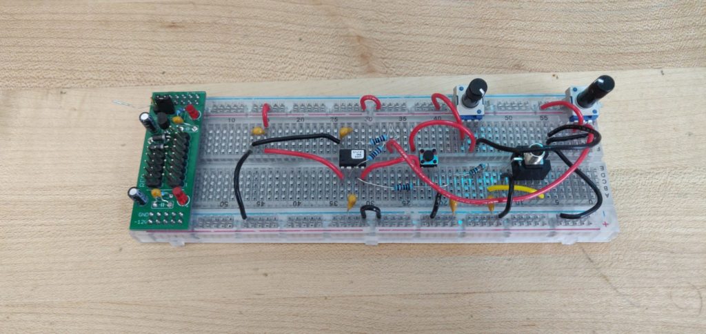 Breadboarded Circuit