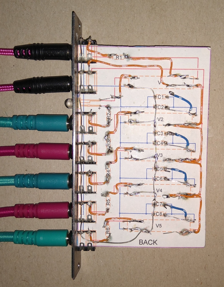 Cereal box circuit board