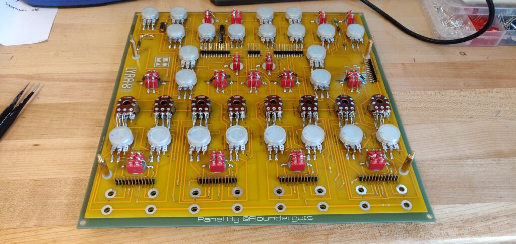 Switches Soldered LYRA-8