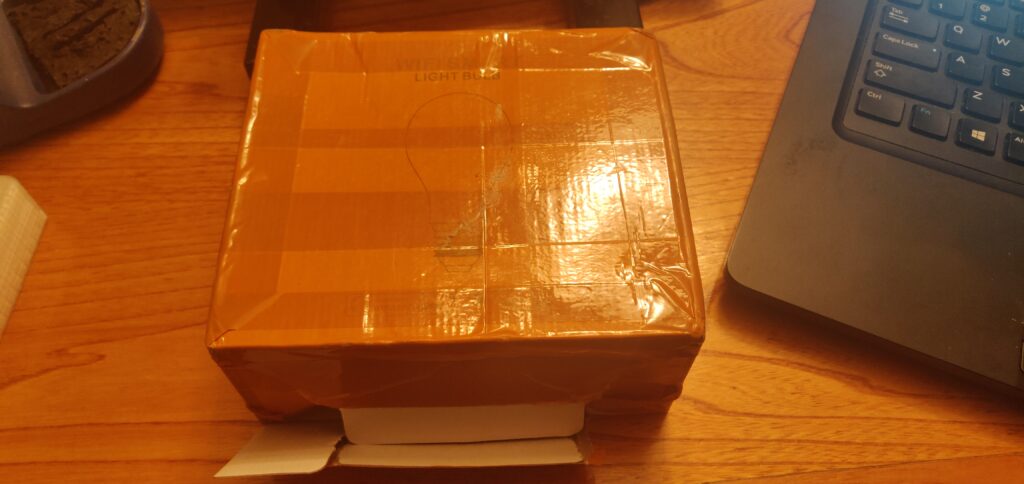 Suspiciously packaged box