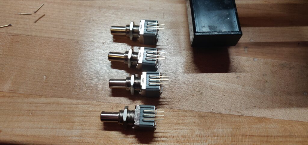 Music Thing Modular CONTROL Potentiometers Prepared